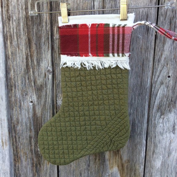 Christmas Stocking Quilted - Picture 2 of 4